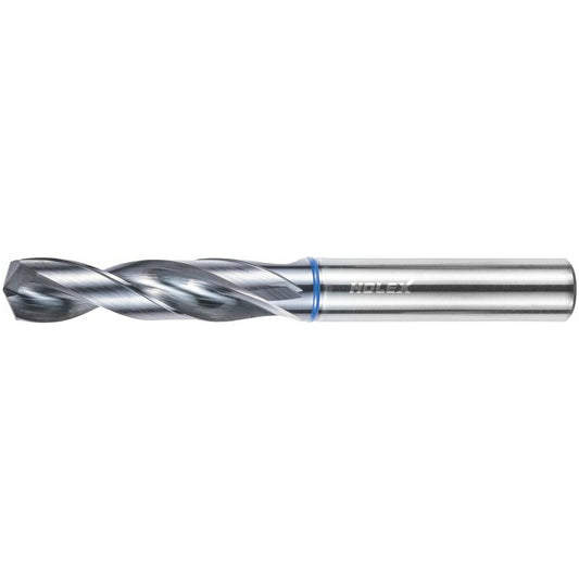 HOLEX Pro INOX solid carbide high-performance drill, plain shank DIN 6535 HA, AlTiN, ⌀ DC m7: 1mm