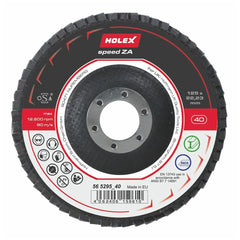 Abrasive flap disc speed ZA, flat, ⌀ 115 mm, Grit: 40