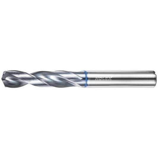 HOLEX Pro Inox solid carbide high-performance drill, plain shank DIN 6535 HA AlTiN