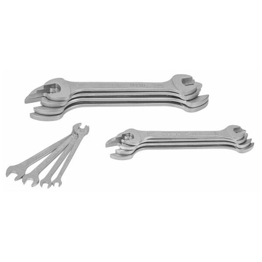 Double open ended spanner set