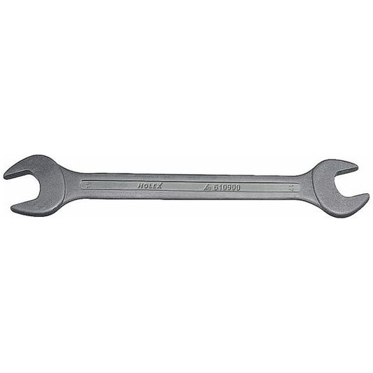 Double open ended spanner, phosphated,