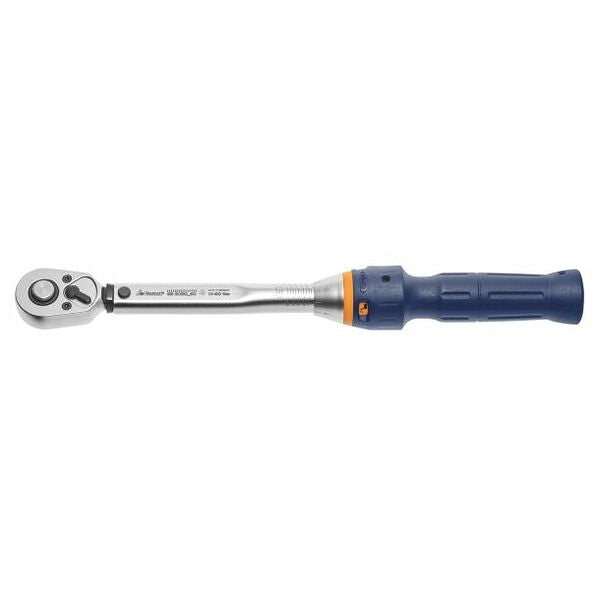 Torque wrench with reversible ratchet, maximum torque: 6N·m