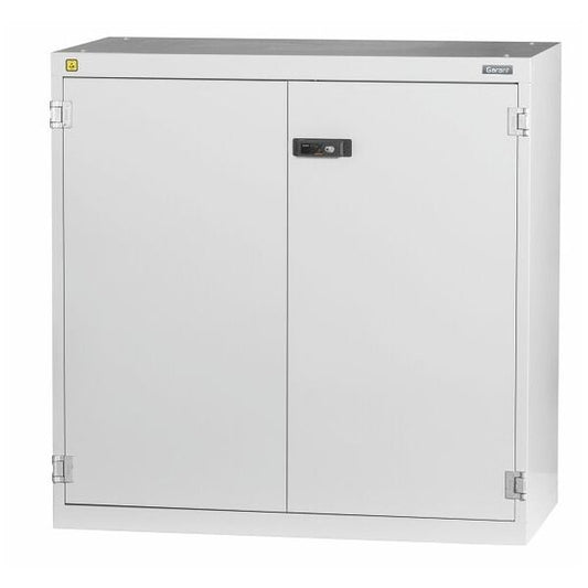 GARANT ESD cabinet with shelves with plain sheet metal swing doors - 972380