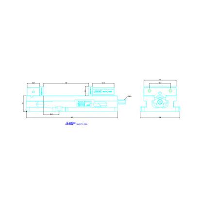 Stationary machine vice