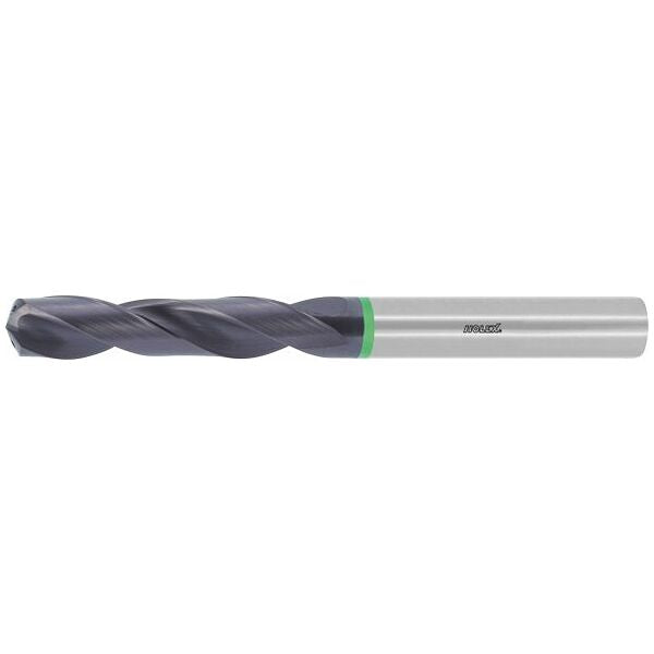 HOLEX Pro Steel solid carbide drill, plain shank DIN 6535 HA TiAlN