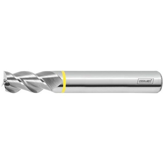 HOLEX Solid carbide slot drill, uncoated, ⌀ e8  - 202241