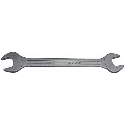 Double open ended spanner, phosphated,