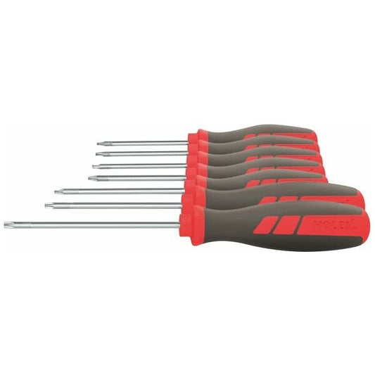 HOLEX Screwdriver set for Torx®, Number of screwdrivers: 7 - 625751