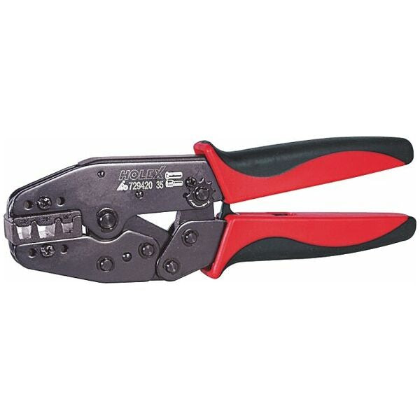 Crimping tool for terminal sleeves, for conductor cross-section