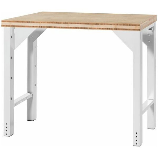 GARANT Vario Basic workbench, height 850 mm, Bamboo worktop - 922001