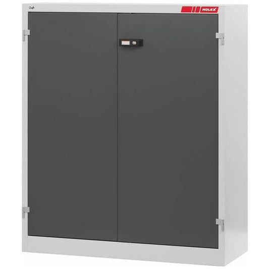 HOLEX Swing door cabinet with plain sheet metal swing doors - 949501