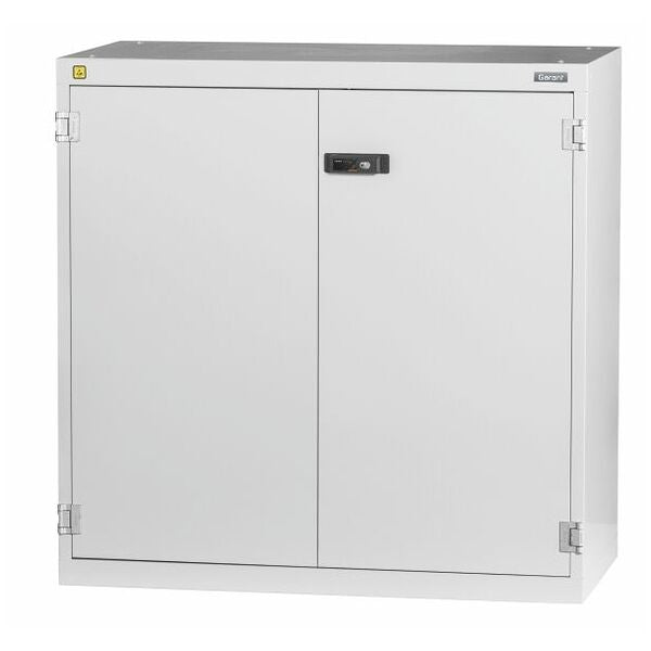 GARANT ESD cabinet with shelves with plain sheet metal swing doors - 972380