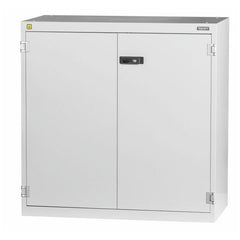GARANT ESD cabinet with shelves with plain sheet metal swing doors - 972380