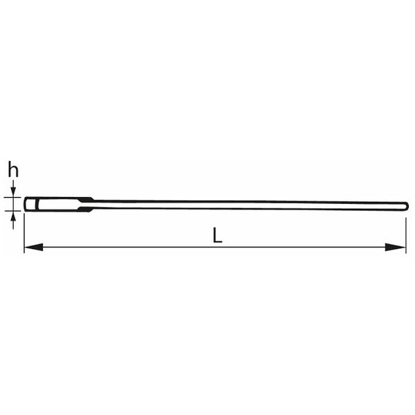 Single open ended spanner