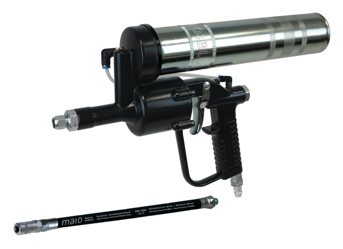 Lube-Shuttle® pneumatic grease gun