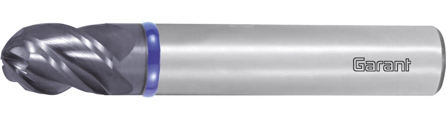 GARANT Master INOX solid carbide ball nose slot drill HPC 4/6 mm