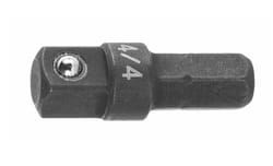 Adapter with 1/4 inch C 6.3 hexagon shank 4/4