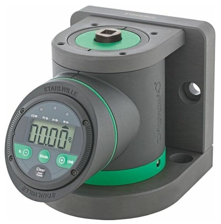 DAkkS calibration clockwise / anti-clockwise Torque analyser / sensor 1000/2 N·m