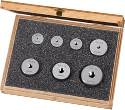 DAkkS calibration Thread ring gauge set M3-M12