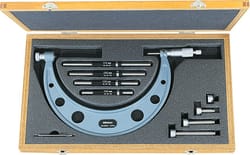 Calibration External micrometers with extensions 800-900 mm