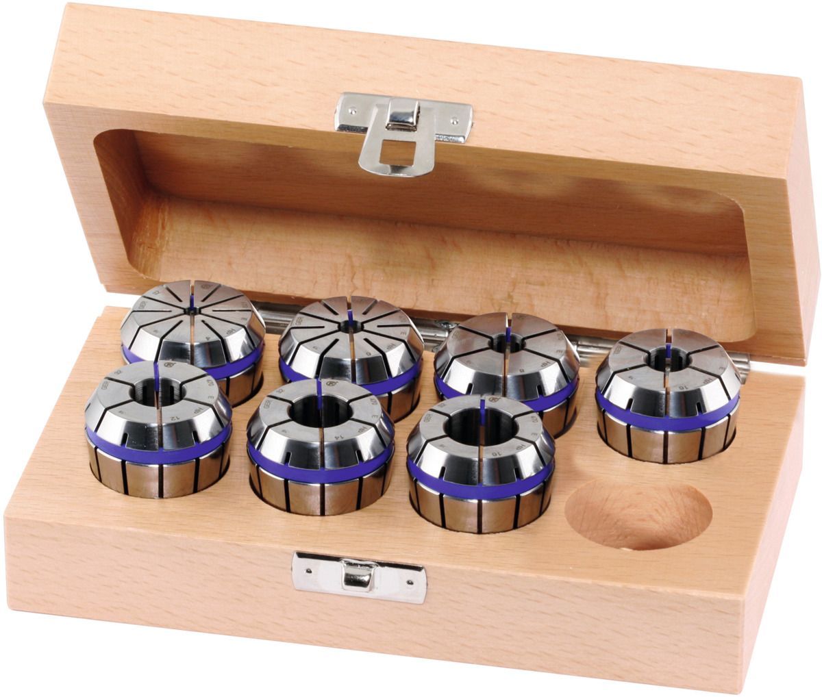 ER collet set HP with seal (4; 6; 8; 10; 12; 14; 16mm) 429 E