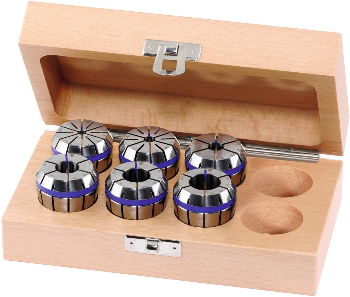 ER collet set HP with seal (3; 4; 5; 6; 8; 10mm), 425 E