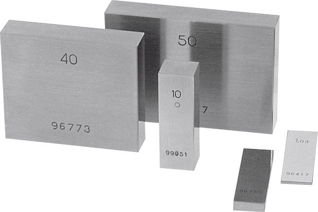 DAkkS calibration Ceramic gauge block 100 mm