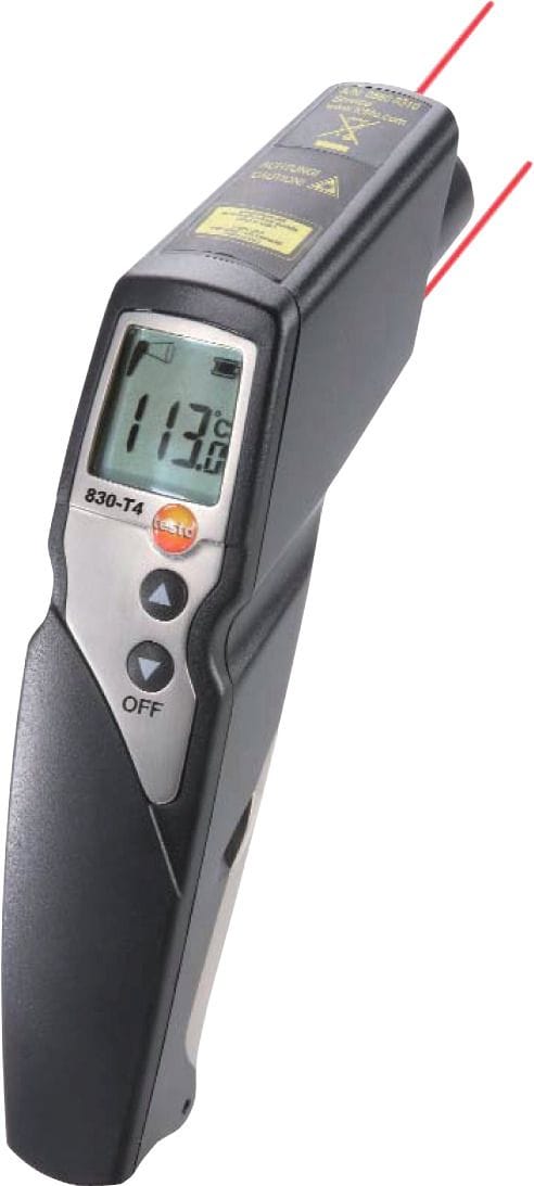 DAkkS calibration Infra-red temperature measuring tool A