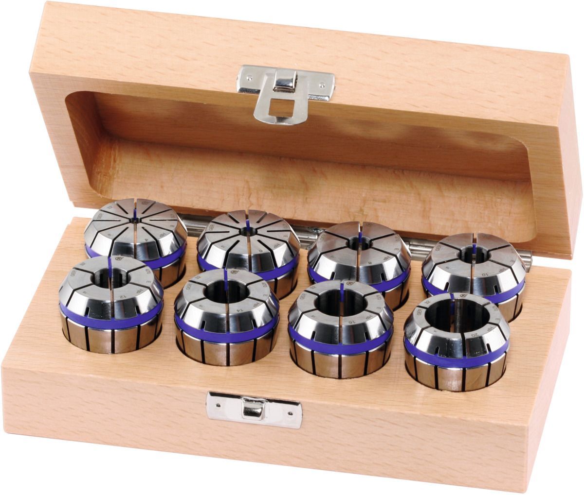 ER collet set HP with seal (4; 6; 8; 10; 12; 14; 16; 20mm), 469 E