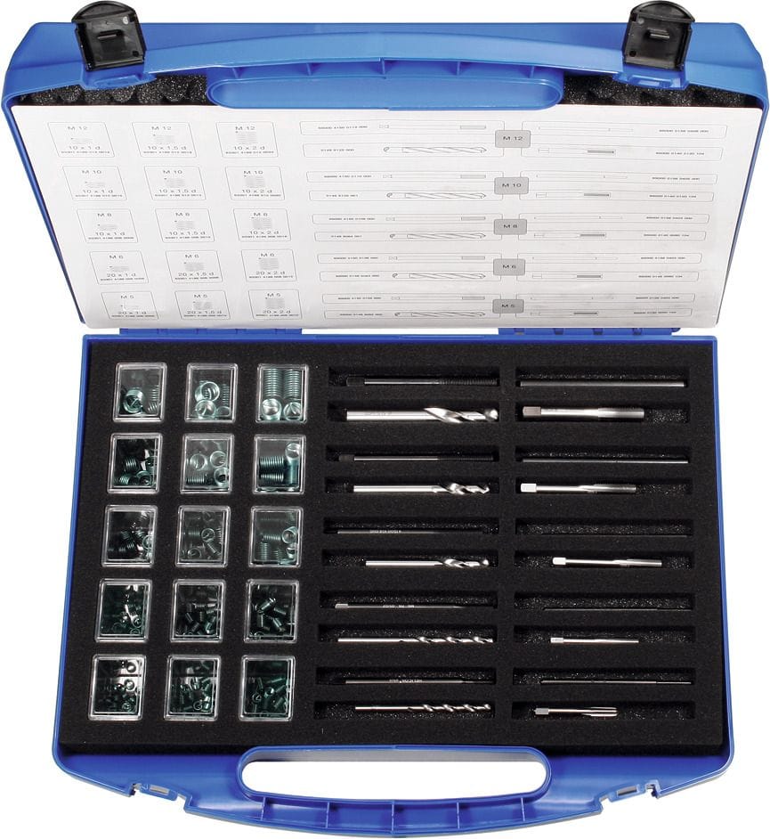 Thread repair set M2,5-M6