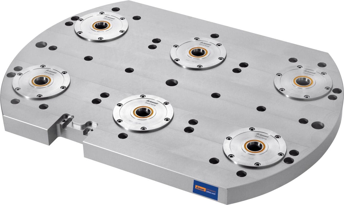 ZeroClamp base plate (depending on the machine type / machine table) 10089