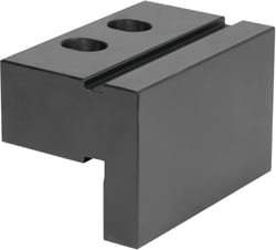 Square top jaw (piece) 125 mm