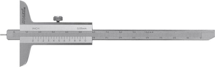 Vernier depth gauge 100 mm