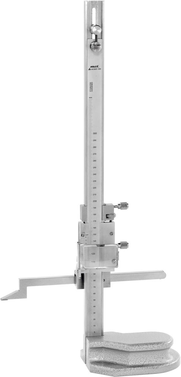 Vernier height gauge with horizontally adjustable scriber 600 mm