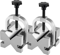 Pair of double Vee blocks with clamp 60X58 mm