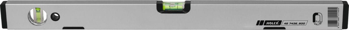 Aluminium spirit level with magnet 500 mm