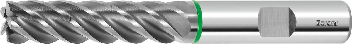 Solid carbide milling cutter with chip separators TPC 5 mm