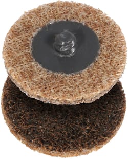 Fleece abrasive finishing disc 100