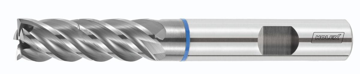 Solid carbide milling cutter with chip separators TPC 10 mm