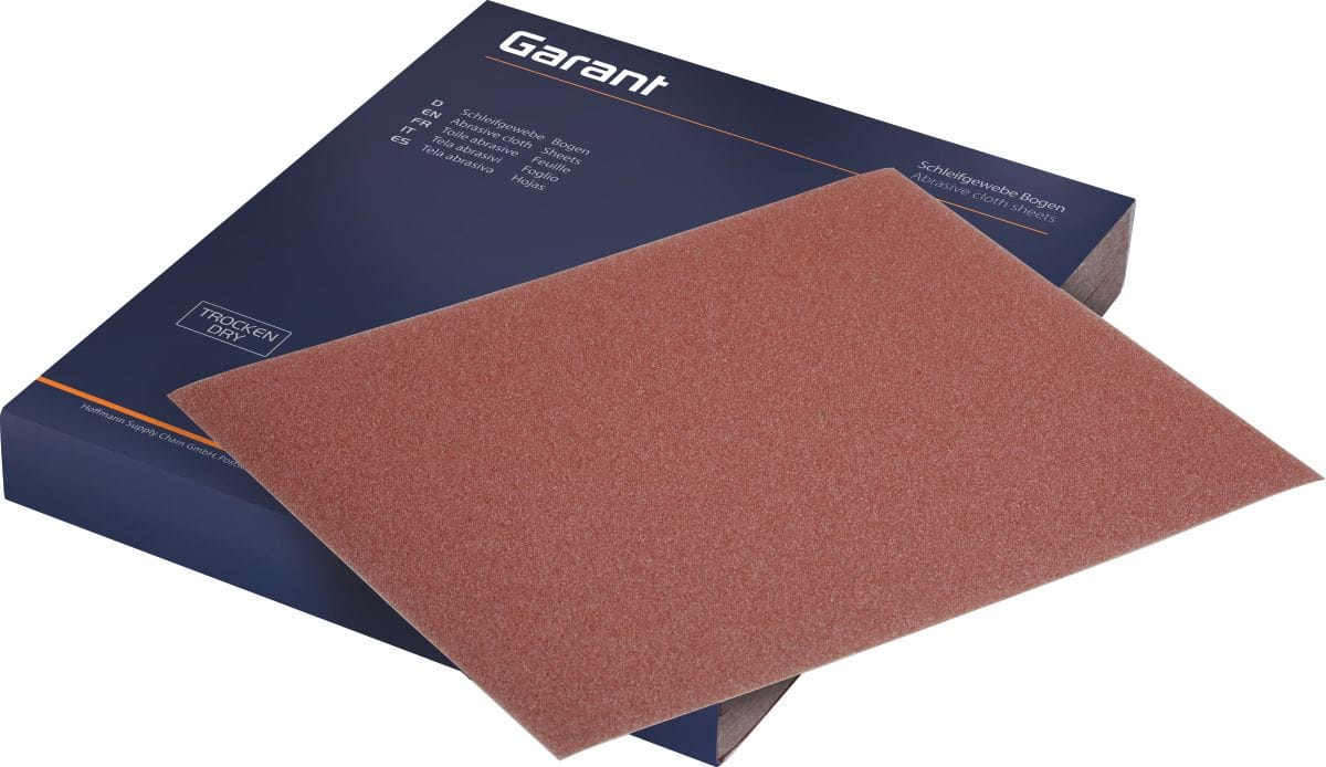 Abrasive cloth (A) robust, highly flexible 40