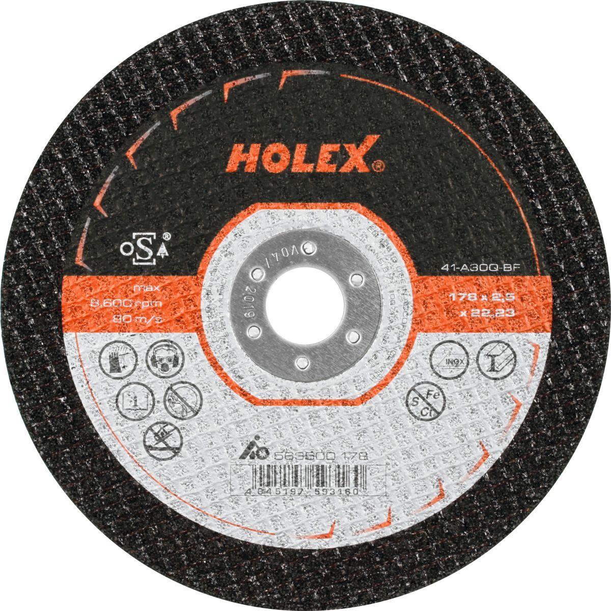 Cutting disc “2 in 1” 178 mm