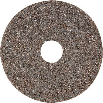 Fleece velour-backed abrasive disc 100