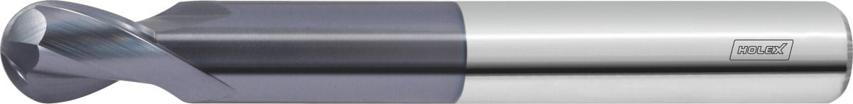 Solid carbide ball nose slot drill 10 mm