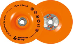 ISO backing pad flexible/smooth 108 mm