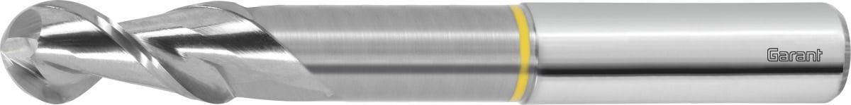 Solid carbide ball nose slot drill 10 mm