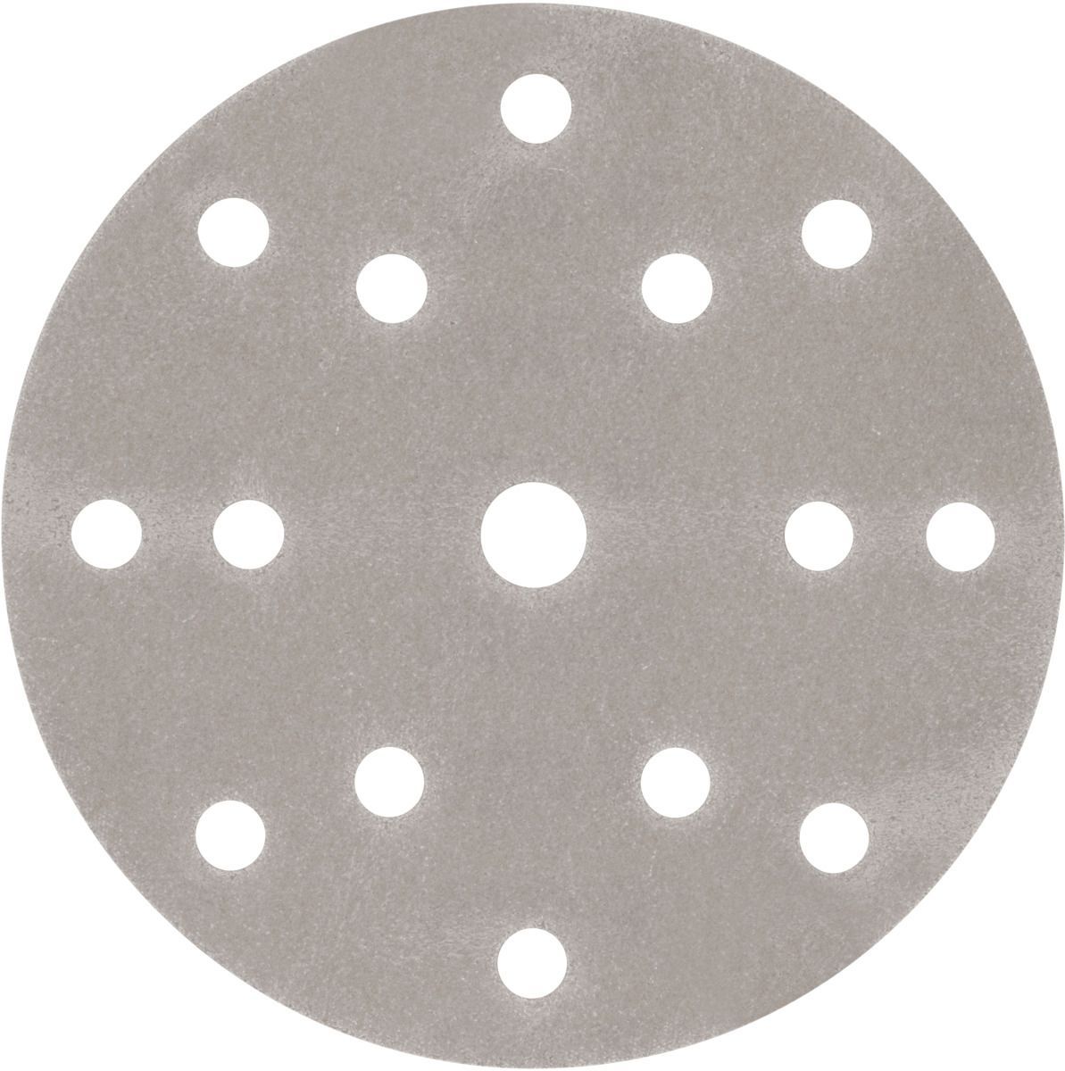 Velour-backed abrasive disc (A) 15 holes 320