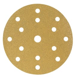 Velour-backed abrasive disc (A) 15 holes 240