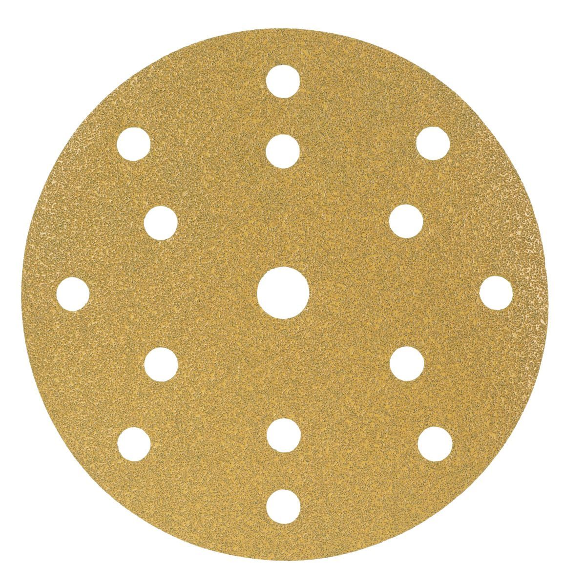 Velour-backed abrasive disc (A) 15 holes 240