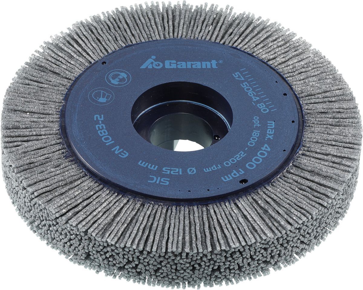 Wheel brushes, silicon carbide (SiC) 80