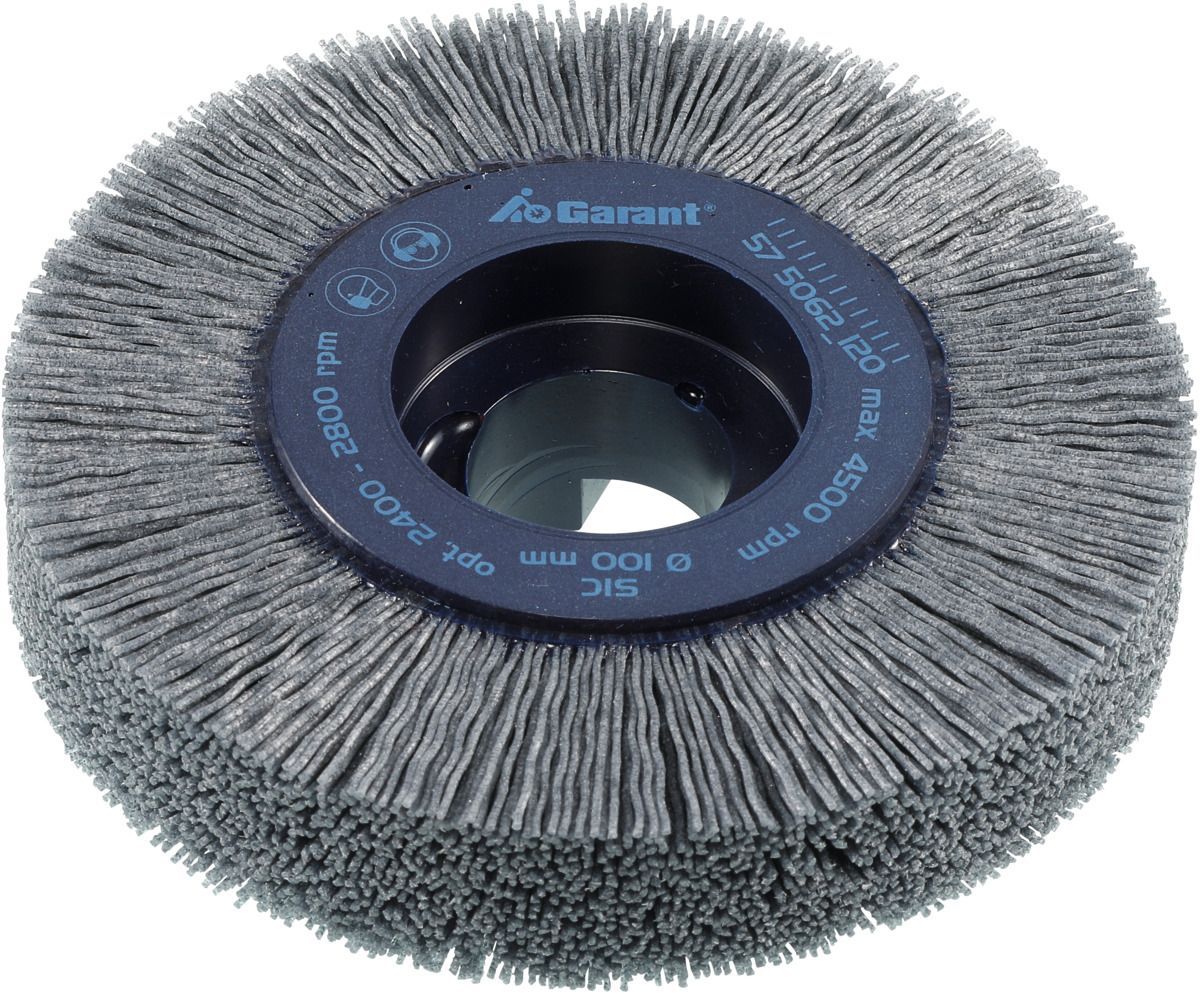 Wheel brushes, silicon carbide (SiC) 120